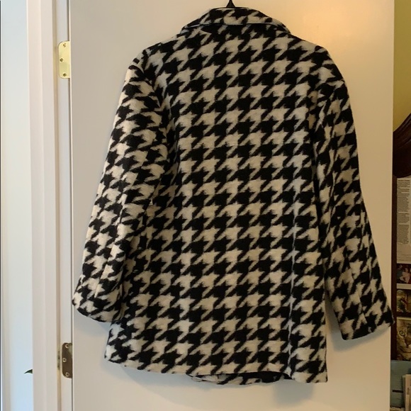 Nine West houndstooth coat - Picture 2 of 8